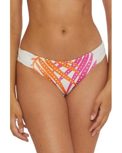 Trina Turk Standard Sheer Hipster Bikini Bottom - Orange