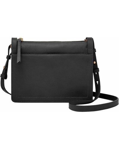 Buyr.com | Crossbody Bags | Fossil Women's Harper Eco-Leather Large Flap  Crossbody Purse Handbag, Brown (Model: ZB1568200)