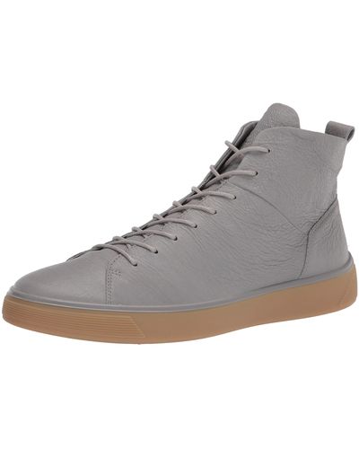 Ecco Street Tray High-top Sneaker - Gray