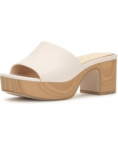 Jessica Simpson Kalyani Platform Sandal Wedge - Natural
