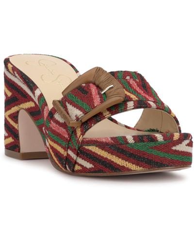Jessica Simpson Peccio Heeled Sandal - Multicolor