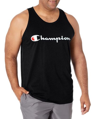 Champion Classic Jersey Tank - Black