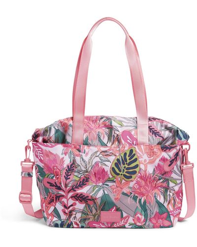 Vera Bradley Recycled Lighten Up Reactive Tote Bag - Pink