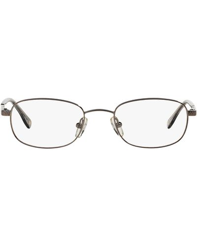 Brooks Brothers Bb 363 Oval Prescription Eyewear Frames - Metallic
