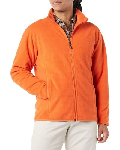 Amazon Essentials Full-zip Fleece Jacket - Orange