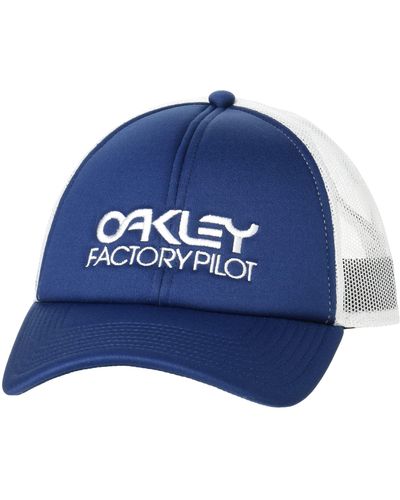 Oakley Factory Pilot Trucker Hat - Blue