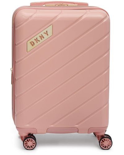 DKNY Spinner Hardside Carryon Luggage - Pink