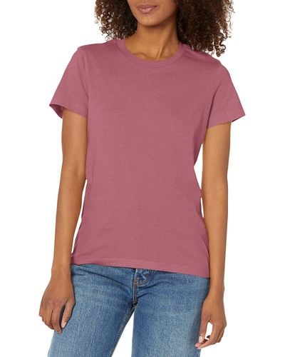 Alternative Apparel Womens Her Go-to Tee T Shirt - Red