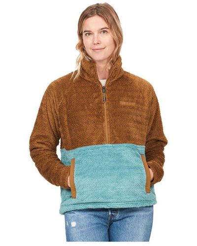 Marmot Homestead Fleece 1/2 Zip Pullover Jacket - Multicolor