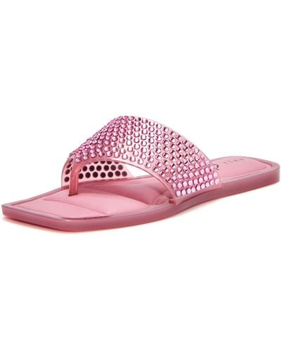 Katy Perry The Geli Slide Thong Flat Sandal - Pink