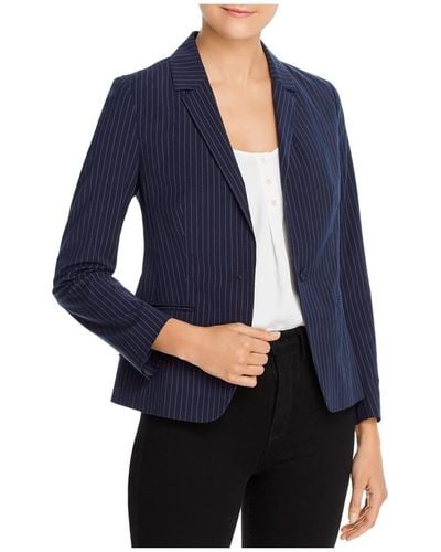 Cupcakes And Cashmere Siri Rolled Sleeve Blazer - Blue