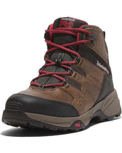 Timberland Switchback Lt Industrial Work Hiker Boot - Brown