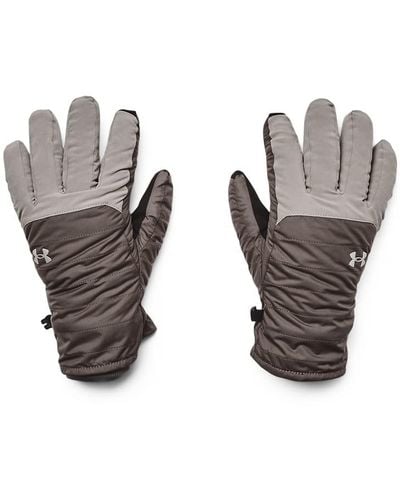 Under Armour Storm Insulated Gloves, - Gray
