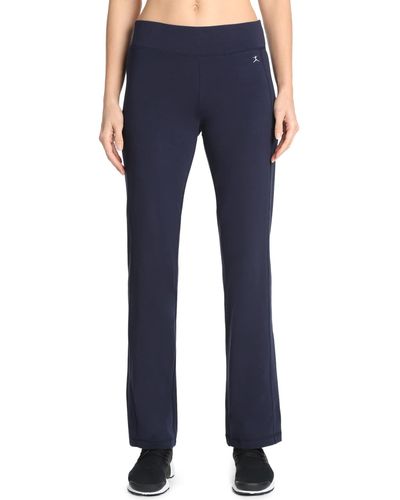 Danskin Now Womens DriMore Core Athleisure Relaxed Fit Yoga Pants  Available In Regular And Petite  Walmartcom