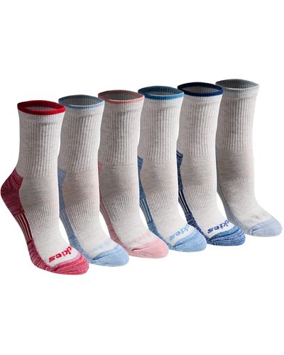 Dickies Dri-tech Advanced Moisture Wicking Mid-crew Socks - Multicolor