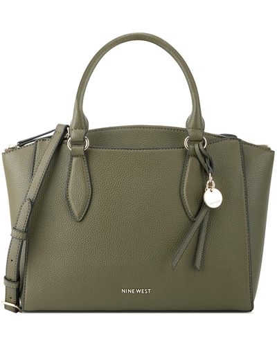 Green Nine West Satchel bags and purses for Women | Lyst