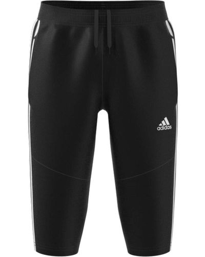 adidas Youth Tiro19 Youth 3/4 Length Training Pants - Black
