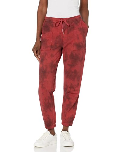 Hudson Jeans Jeans French Terry Utility Jogger - Red