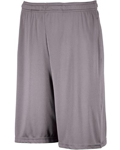 Russell Dri-power Performance Short With Pockets - Gray