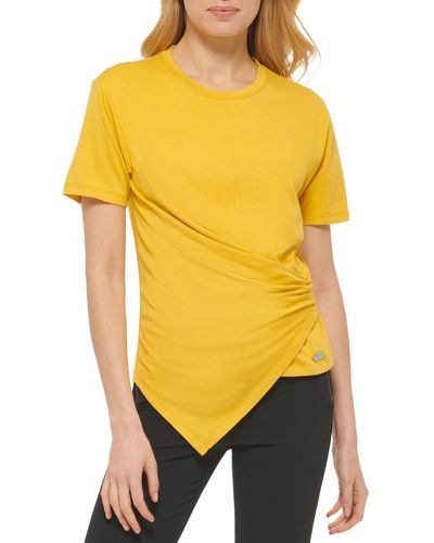 DKNY Everyday Wrap Soft Top - Yellow