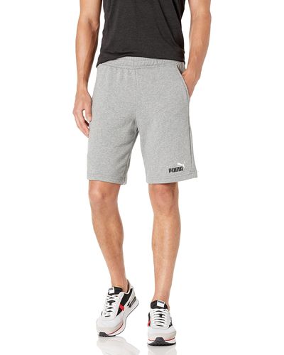 PUMA Mens Essentials+ 10" Shorts - Gray
