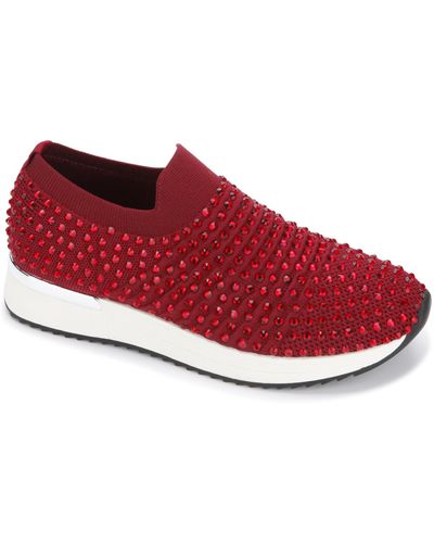 Kenneth Cole Cameron Jewel sweatpants Sneakers - Red