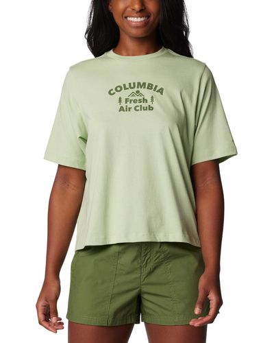 Columbia North Cascades Relaxed Tee - Green