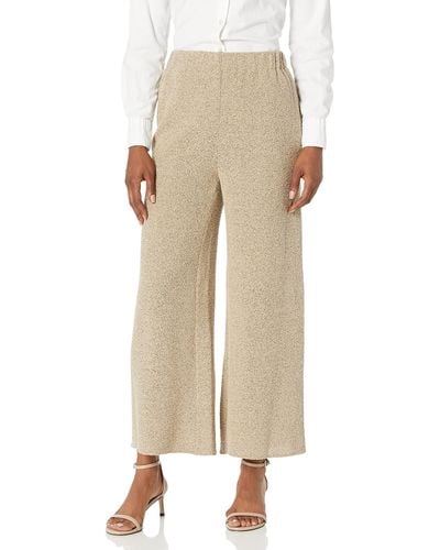 Theory Easy Wide Leg Pant - Natural