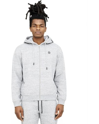 Cult Of Individuality Zip Hoody - White