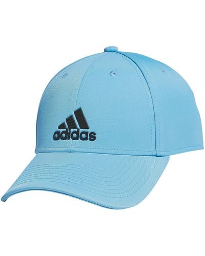 adidas Decision Structured Low Crown Adjustable Fit Hat - Blue