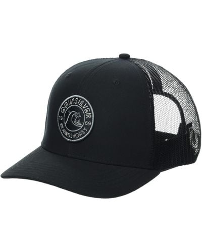 Quiksilver Bonk Yonkers Snapback Trucker Hat - Black