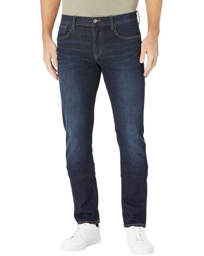 Armani Exchange Slim Fit Five-pocket Jeans - Blue