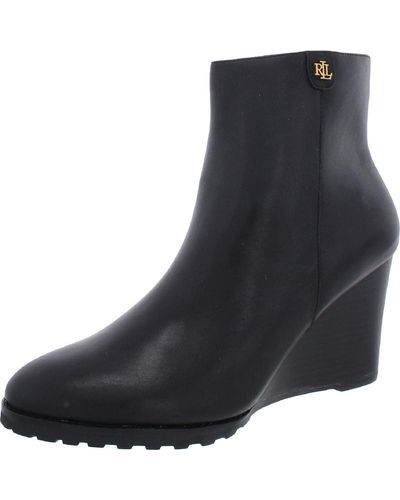 Ralph By Ralph Lauren Lauren Ralph Lauren Shaley Ankle Fashion Boots - Black