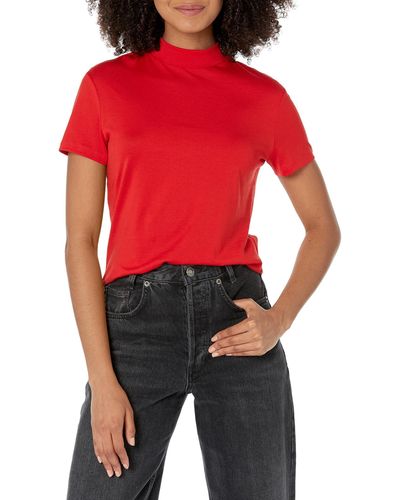 Theory Standard Apex Tiny Tee - Red