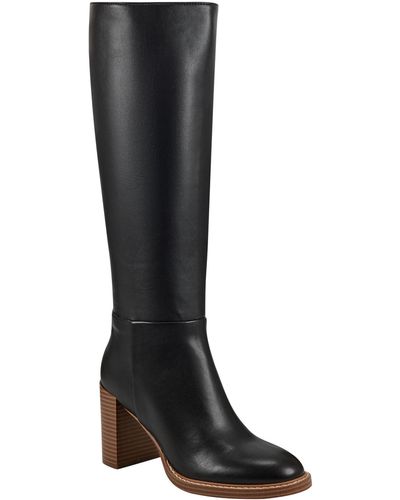 Marc Fisher Gabey Knee High Boot - Black