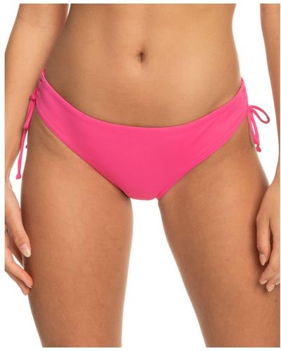 Roxy Standard Beach Classics Hipster Bikini Bottom - Pink