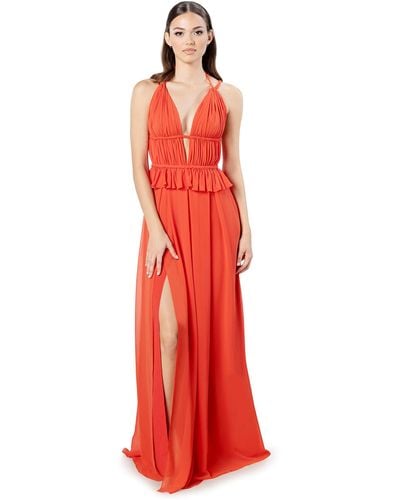 Dress the Population Athena Gown - Red