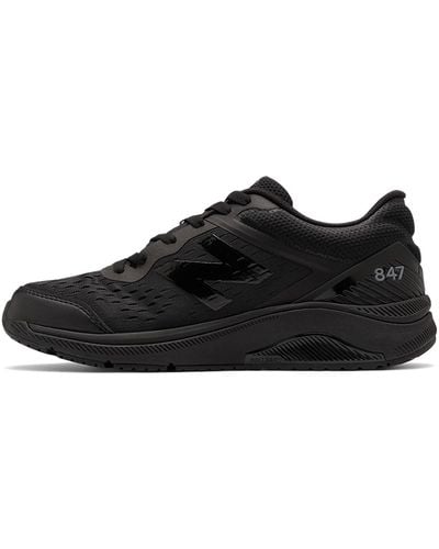 New Balance 847v4 Walking Shoes - Black