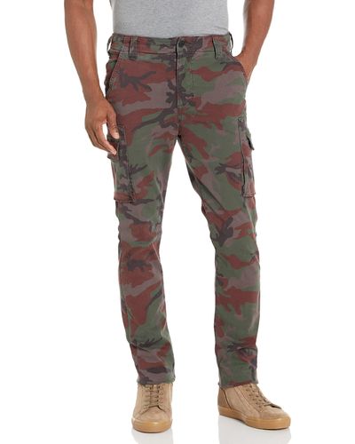 Hudson Jeans Stacked Slim Military Cargo Pant - Gray