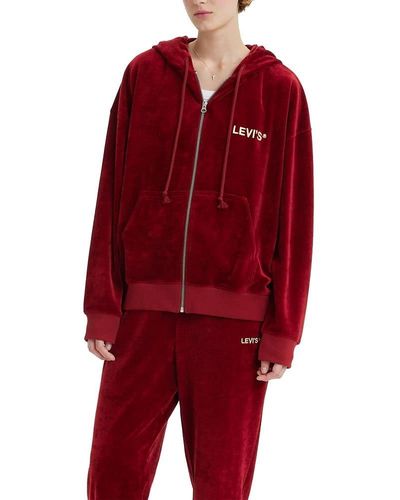 Levi's Graphic Liam Hoodie, - Red