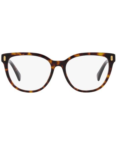 Ralph By Ralph Lauren Ra7153 Oval Prescription Eyewear Frames - Black