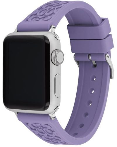 COACH Apple Watch Strap | Elevate Your Look And Customize Your Timepiece - Purple