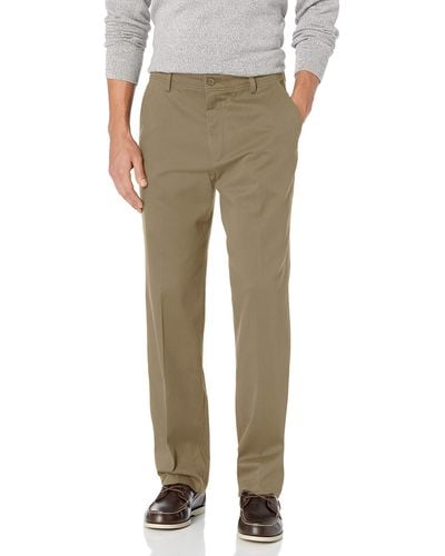 Dockers Big And Tall Classic Fit Easy Khaki Pant-pleated - Natural