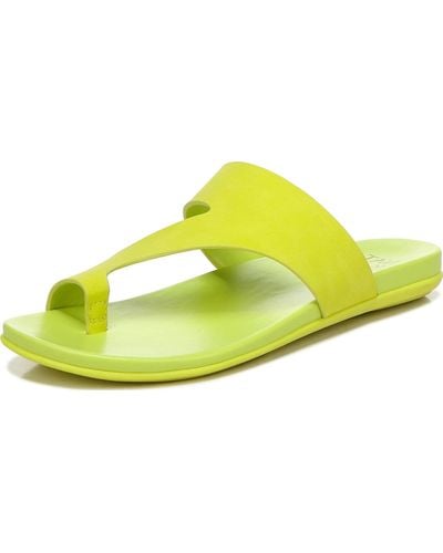 Naturalizer Genn-bolt Slide Sandal Limelight 7.5 M - Yellow