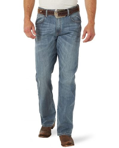 Wrangler Retro Relaxed Fit Boot Cut Jean - Blue