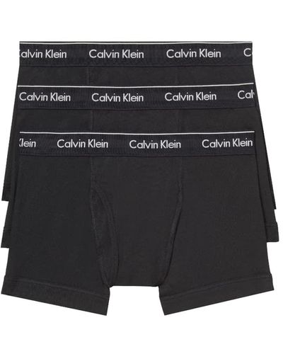 Calvin Klein Cotton Classics 3-pack Trunk - Gray