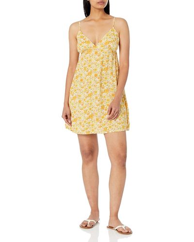 Billabong Just Add Sun Minikleid Lässiges Kleid - Gelb