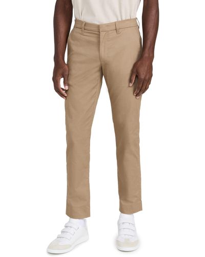 Vince S Cotton Twill Griffith Chino,dk Stone Khaki,33 - Natural