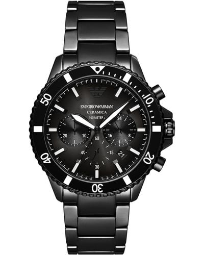 Emporio Armani Emporio Ar70010 Watch - Black