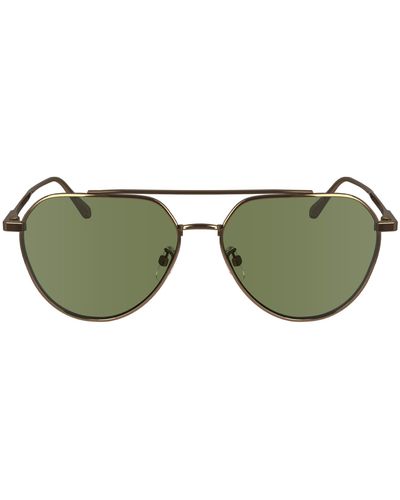 Calvin Klein Ck24100s Pilot Sunglasses - Green